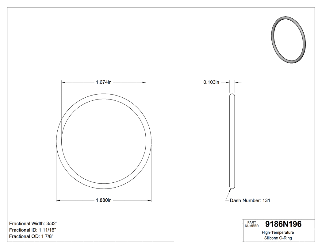 Technical drawing - 9186N196